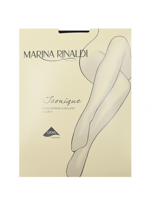 Колготки черные Marina Rinaldi - Общий вид