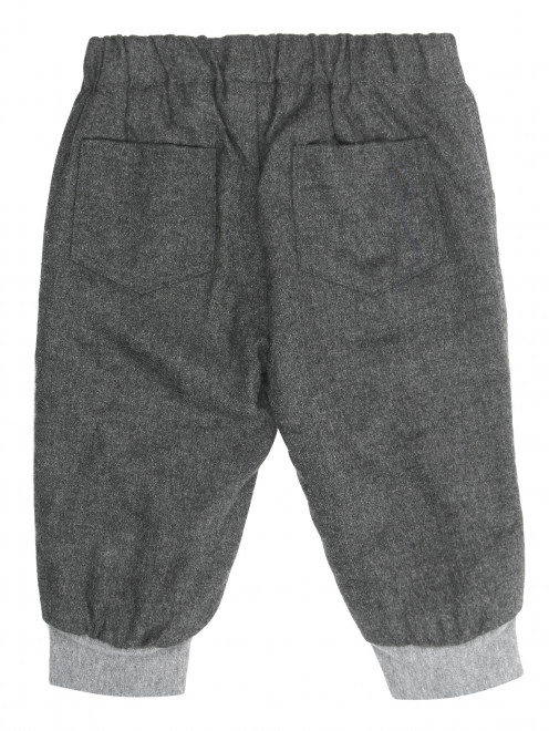 Утепленные брюки с карманами Aletta - Обтравка1