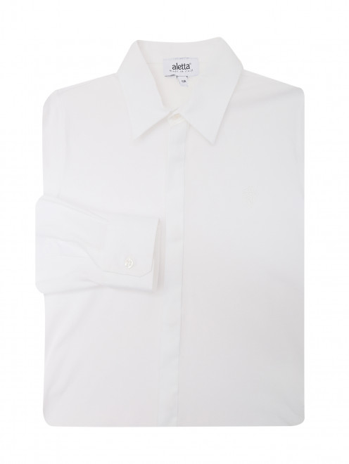 Хлопковая рубашка с нагрудным карманом Aletta Couture - Общий вид