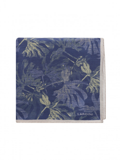 Карманный платок из хлопка с узором LARDINI - Общий вид