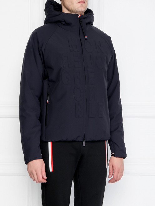 Куртка на молнии с капюшоном Moncler - МодельВерхНиз
