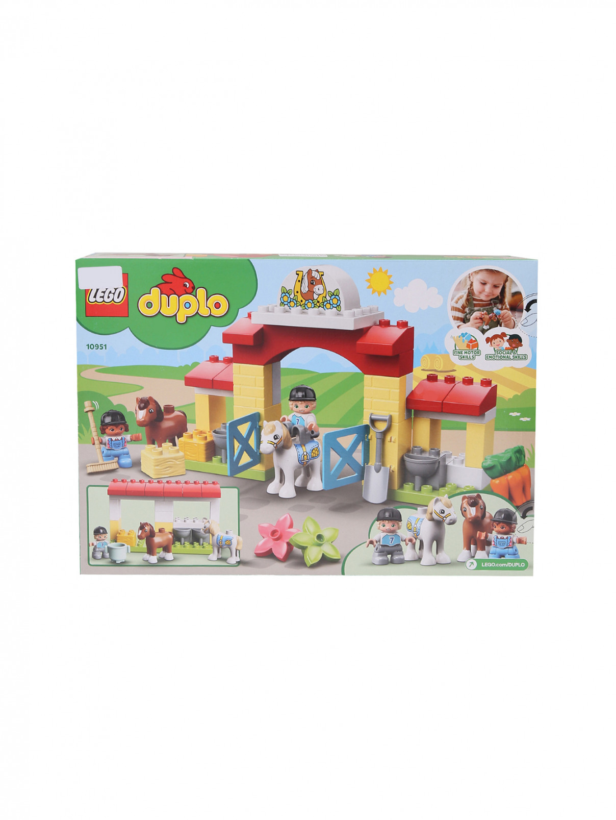 Lego конструктор lego duplo 'конюшня для лошади и пони' (663224 ...