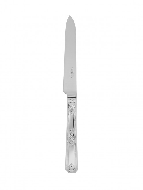 Нож столовый из коллекции Monthelie с серебряным покрытием Puiforcat - Обтравка1