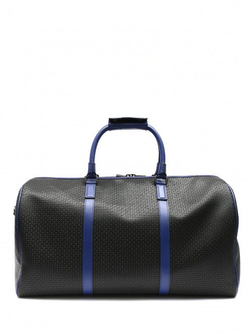 Дорожная сумка из кожи со съемным плечевым ремнем Serapian Milano - Общий вид