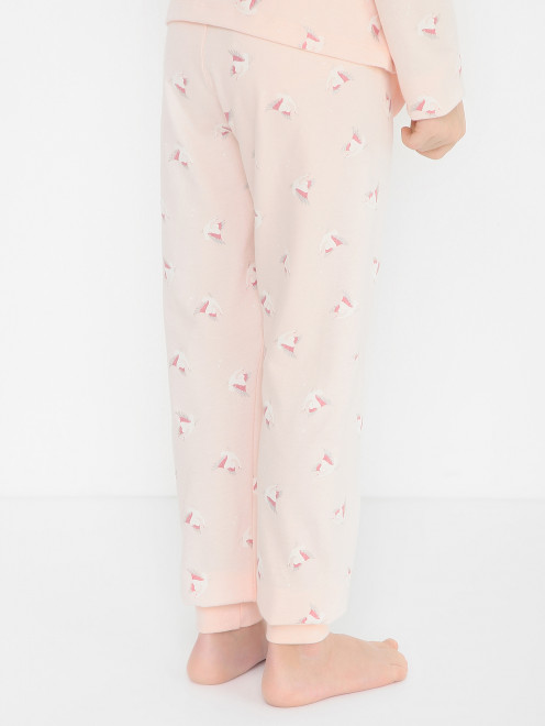 Пижама с принтом из хлопка Sanetta - МодельВерхНиз1