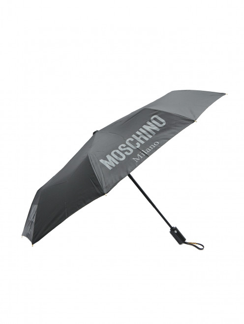 Зонт-автомат с логотипом Moschino - Общий вид