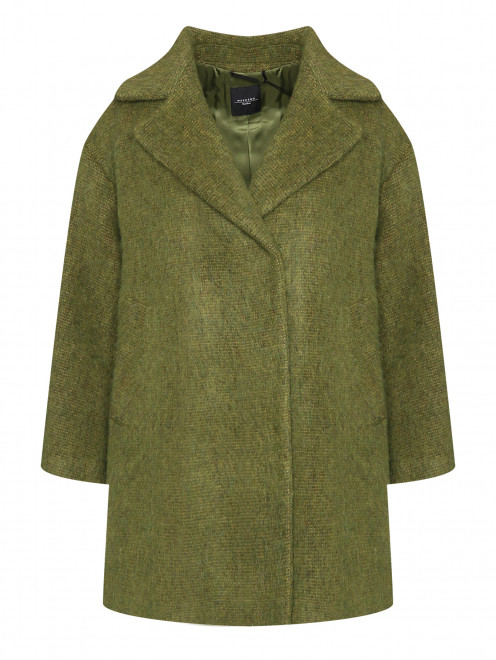 Пальто из смешанной шерсти с карманами Weekend Max Mara - Общий вид