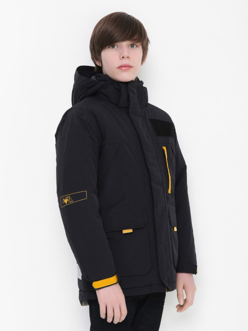 Утепленная куртка с карманами Molo - МодельВерхНиз