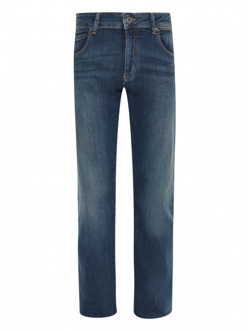 Прямые джинсы с карманами Emporio Armani - Общий вид