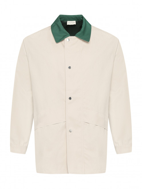 Куртка на молнии с накладными карманами DrOle de Monsieur - Общий вид
