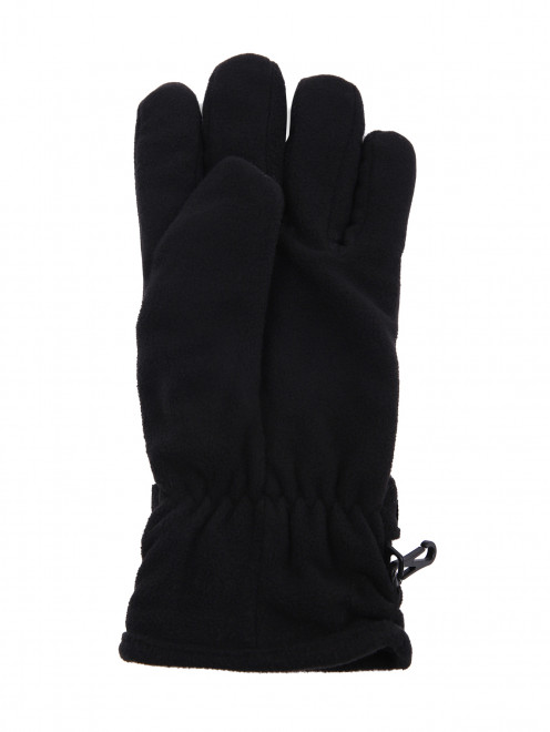 Однотонные перчатки из флиса Maximo - Обтравка1
