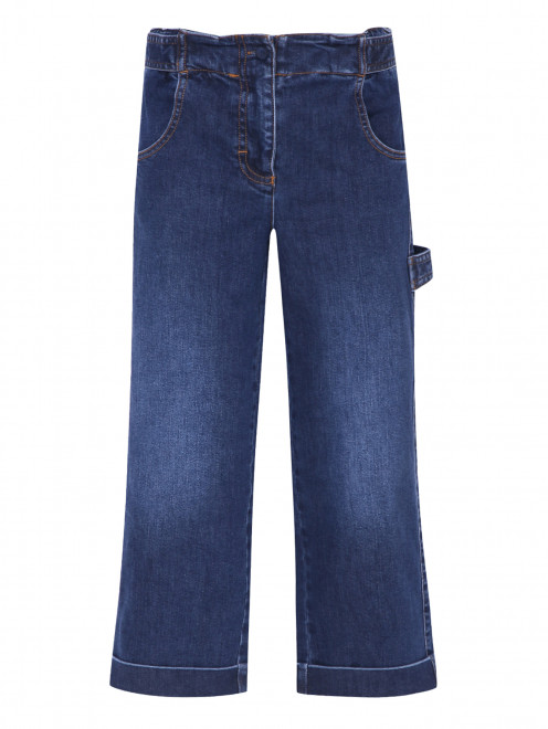 Широкие джинсы с карманами Il Gufo - Общий вид