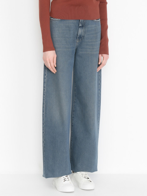 Широкие джинсы из смешанного хлопка 3x1 - МодельВерхНиз