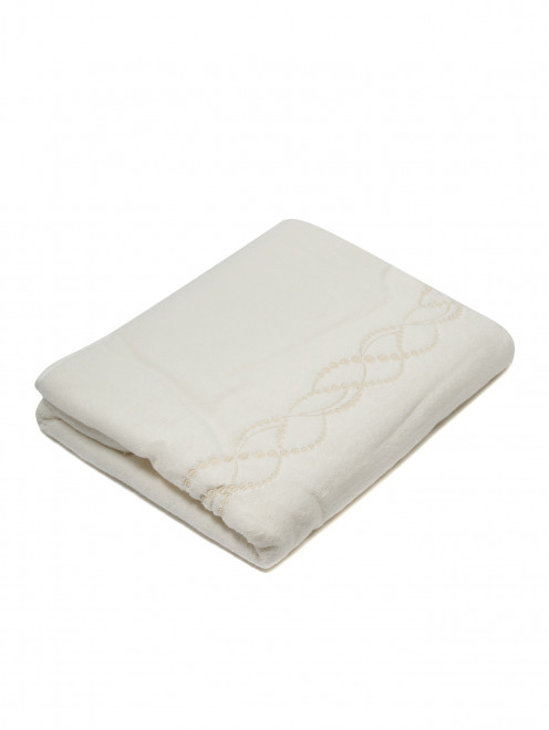 Полотенце из хлопковой махровой ткани с вышивкой 100 x 150 Frette - Общий вид