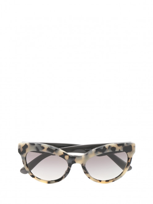 Cолнцезащитные очки в оправе из пластика с узором  Prada - Общий вид