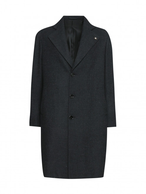Пальто из кашемира с карманами LARDINI - Общий вид
