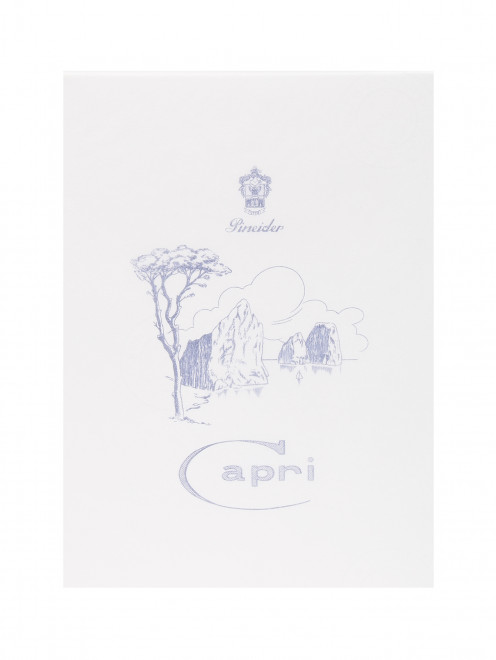 Футляр Capri на 50 открыток и 50 конвертов Pineider - Общий вид