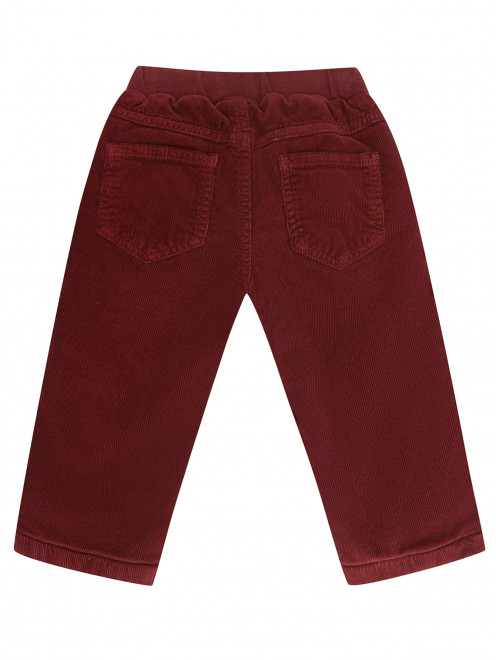 Вельветовые брюки с карманами Il Gufo - Обтравка1