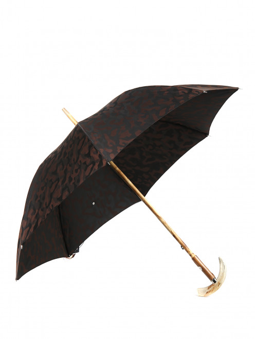 Зонт-трость с узором Pasotti - Общий вид