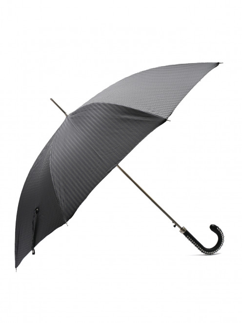Зонт-трость с узором и декором на ручке Pasotti - Общий вид