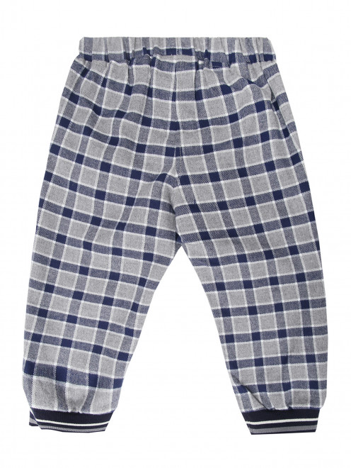 Хлопковые брюки с манжетами Aletta - Обтравка1