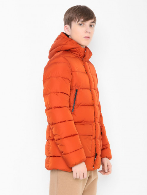 Утепленная куртка с карманами Save the Duck - МодельВерхНиз